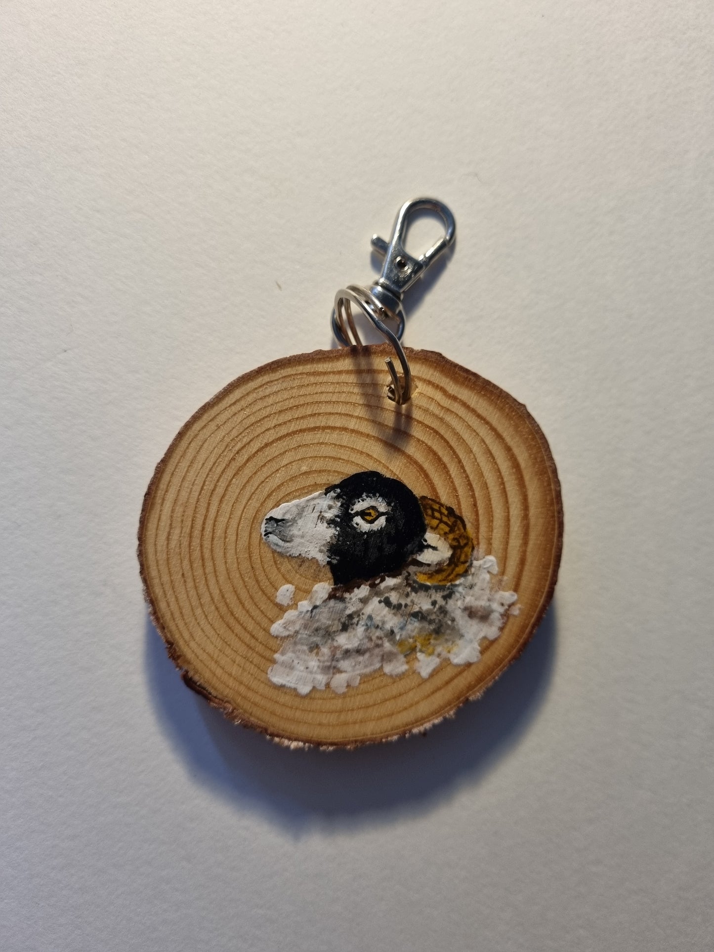 Sheep Breeds - Wooden Keyrings