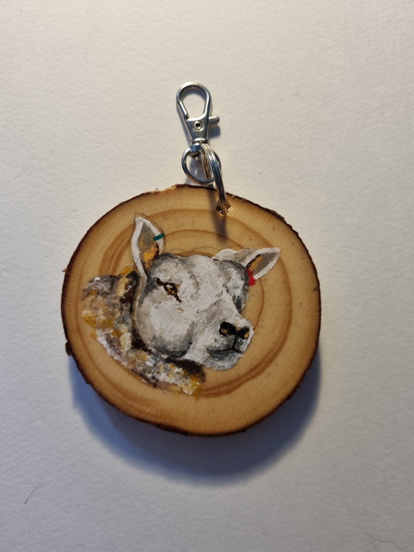 Sheep Breeds - Wooden Keyrings