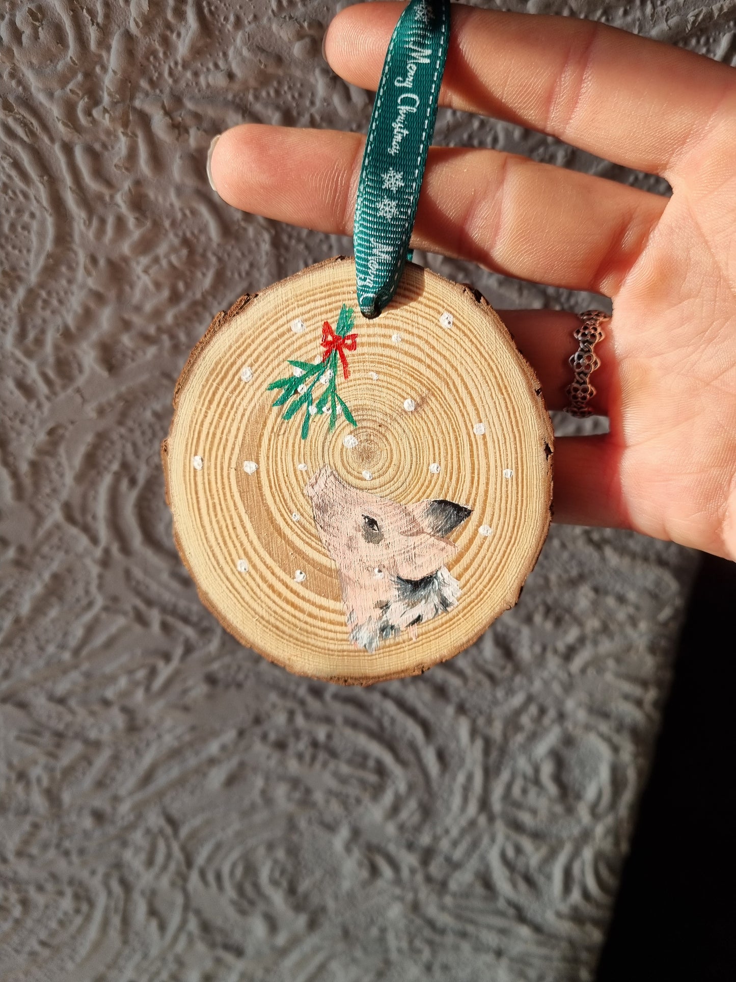 Christmas Tree Ornament - Little Piggy