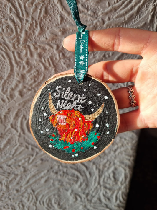 Christmas Tree Ornament - 'Silent Night'