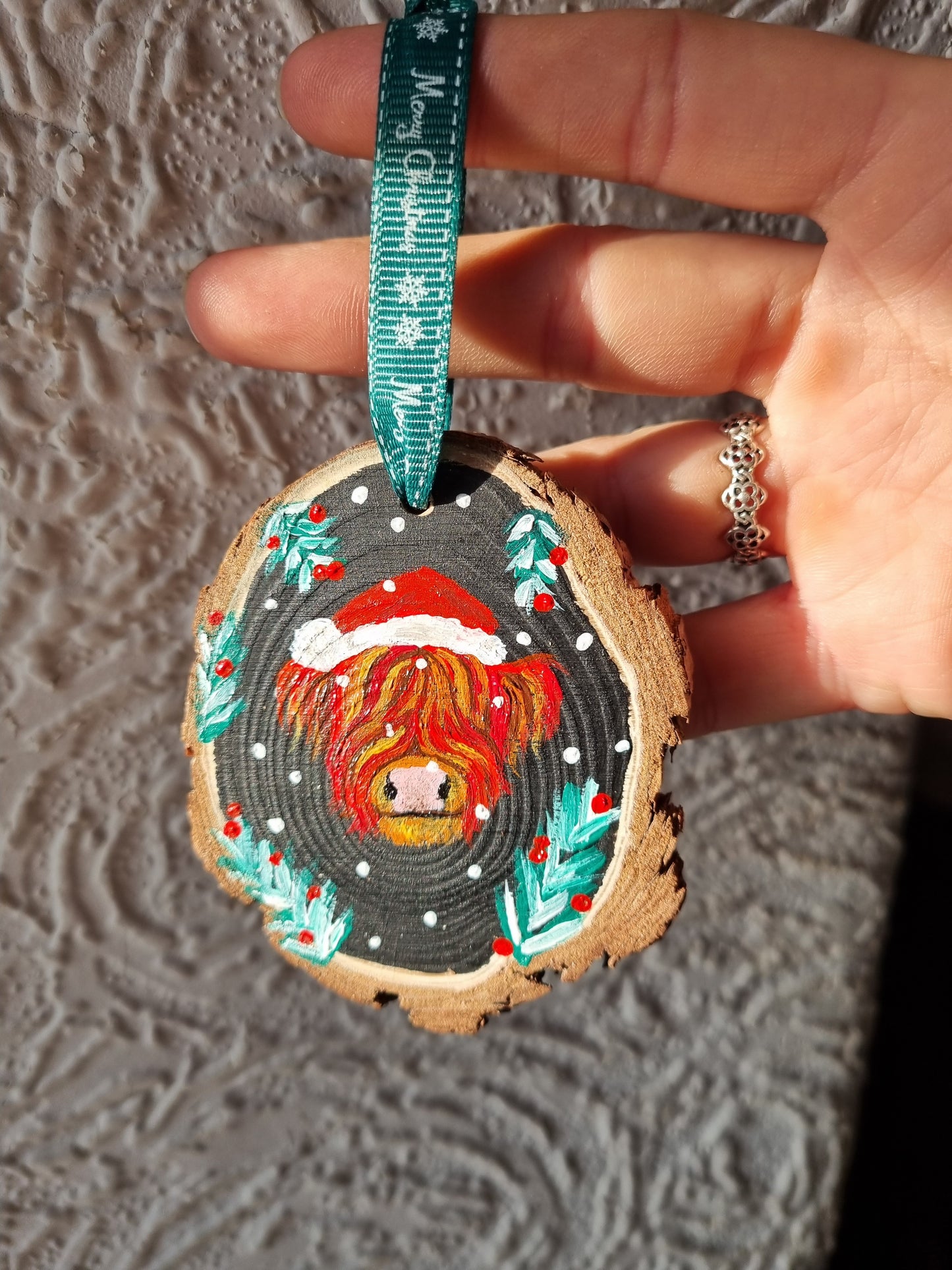 Christmas Tree Ornament - Highland Coo