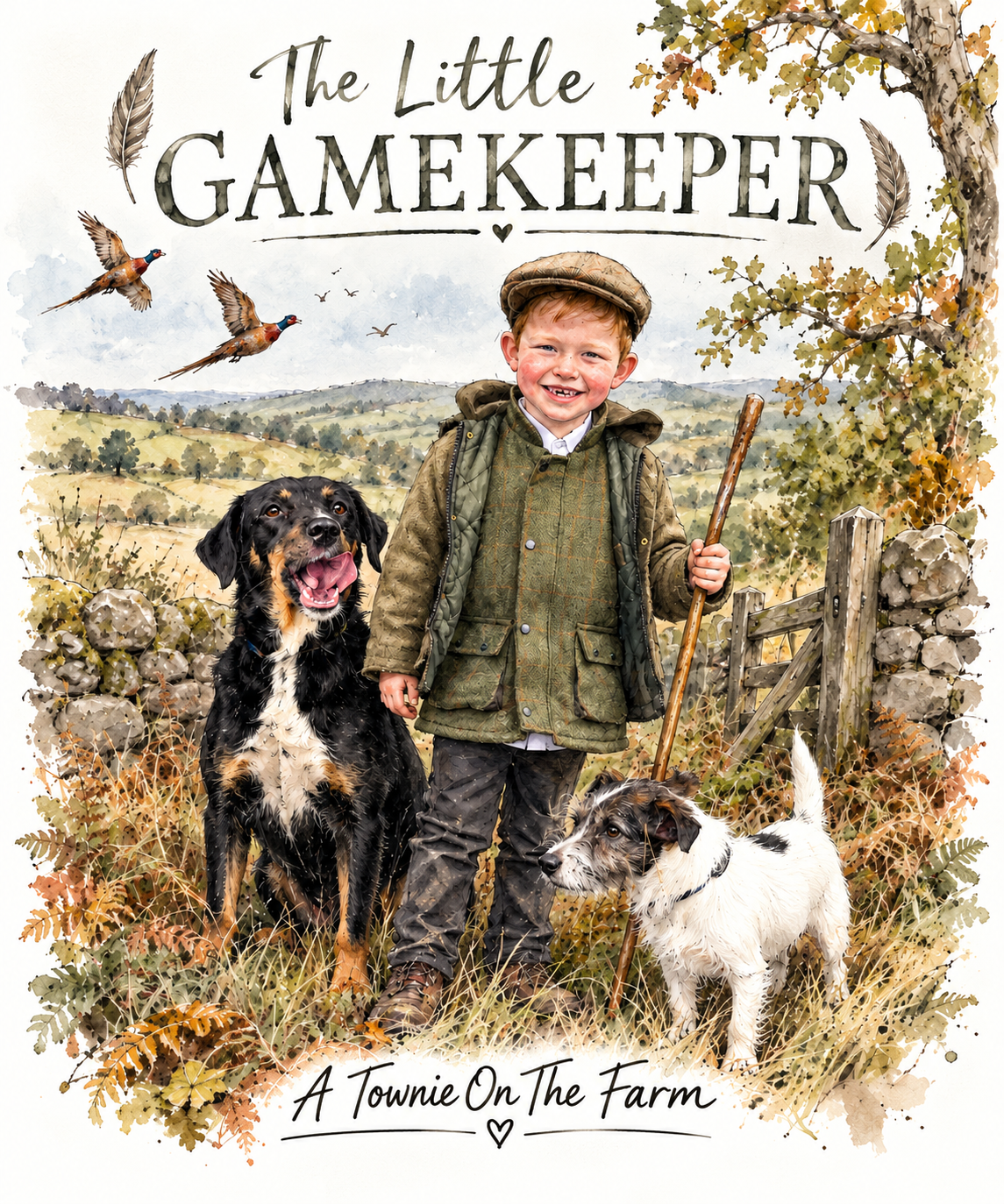 The Little Gamekeeper- Countryside Prints
