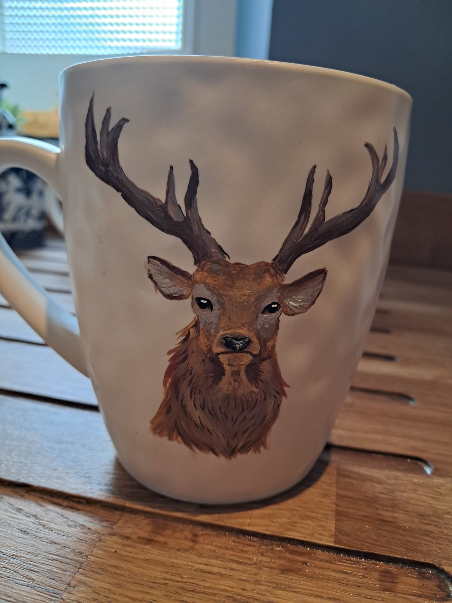 Red Stag & Doe Mug Set
